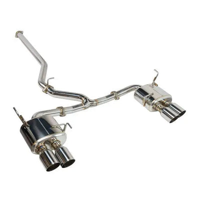 REMARK 22+ Subaru WRX VB Stainless Steel Quad Tip Catback Exhaust - Resonated