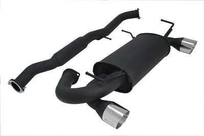 Megan Racing black cat-back exhaust