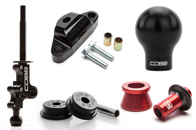 COBB - 215X02P-BK-Knob-RD-Lockout