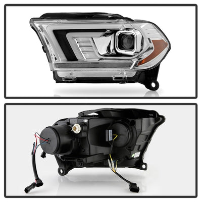 SPYDER chrome headlights