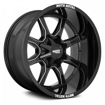 Moto Metal Wheels black auto part
