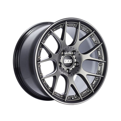 BBS black auto part
