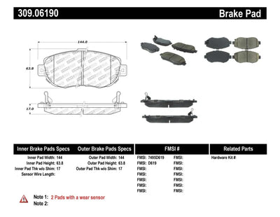 Stoptech auto part