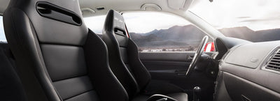 Recaro black auto part