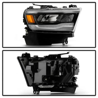 SPYDER black headlights