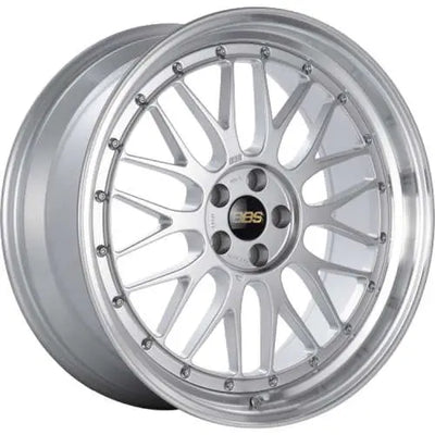 BBS red auto part