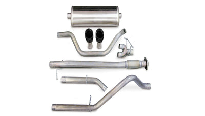 CORSA Performance black cat-back exhaust