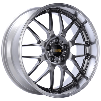 BBS black auto part
