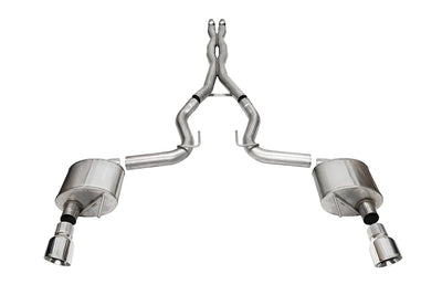 CORSA Performance carbon cat-back exhaust