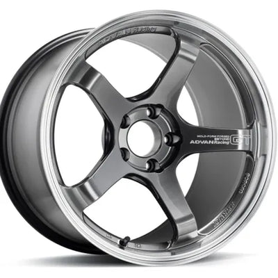 Advan GT Beyond 18X9.5 / +22 / 5x120 / 72.5 CB - Machining & Racing Hyper Black