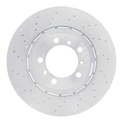 DFC 10-11 Porsche 911 Left Rear Drilled Hi-Carbon Alloy Geomet Coated Rotor
