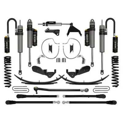 2023-2025 Ford F-250/F-350 Super Duty 4WD Diesel 4.5 Inch Lift Stage 7 Suspension System W/ Expansion Packs Icon Vehicle Dynamics