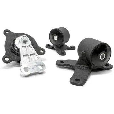 Innovative 02-06 Acura RSX K-Series/Base Automatic Black Aluminum Replacement Mount Kit 75A Bushings