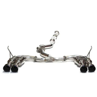 Invidia 08-14 Subaru WRX Hatchback Gemini/R400 Stainless Steel Tip Cat-back Exhaust