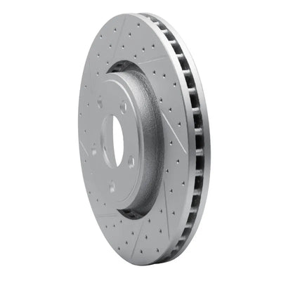 DFC 11-25 Dodge Durango Front Left Drilled & Slotted Geoperformance Rotor