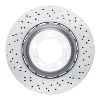 DFC 13-19 Porsche 911 Right Rear Drilled Hi-Carbon Alloy Geomet Coated Rotor