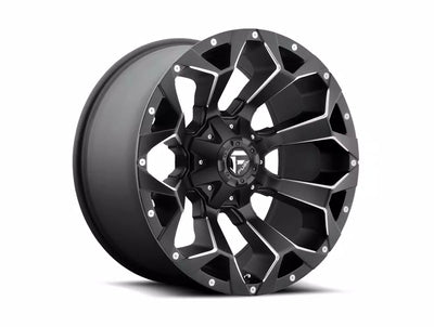 Fuel Wheels black auto part