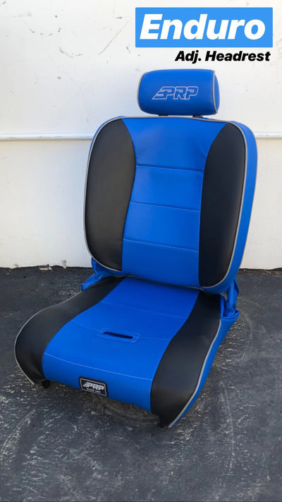 PRP Enduro Low Back Reclining 4 Extra Tall and Extra Wide Suspension Seat Driver Side A13051245