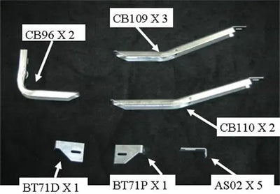 1417 PROMASTER TPO BOARDS SHORT DRIVER/LONG PASSENGERORDER 101298 SEPARATELY(BRKTS SOLD SEP)