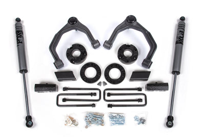 Zone Offroad silver lift kit