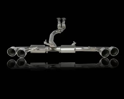 Akrapovic 08-17 Nissan GT-R Evolution Line Cat Back (Titanium) w/ Carbon Tips