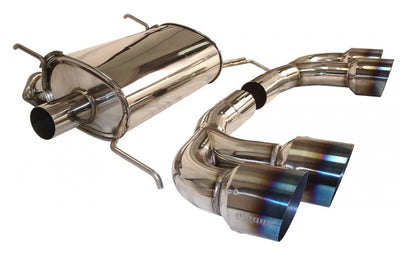 Megan Racing blue cat-back exhaust