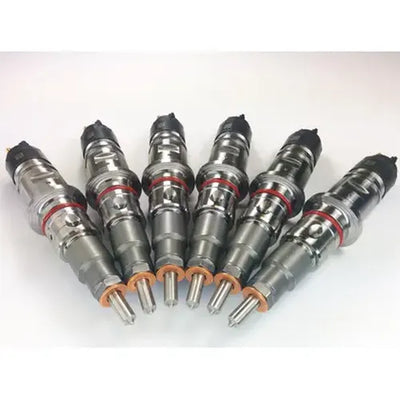 DDP 07.5-18 Dodge Cummins 6.7L Reman Injector Set - 200hp (60% Over)