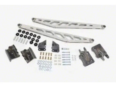 ~(43 lbs. 53X6X6)~ 2017 FORD F250 4X4 ONLY TRACTION BARS RAW METAL FOR 6 AND 8 LIFT KIT