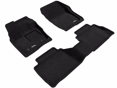 3D MAXpider black floor mats