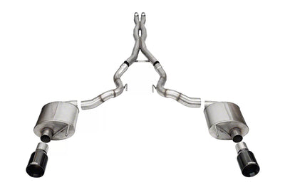 CORSA Performance black cat-back exhaust
