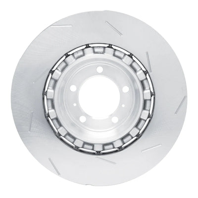 DFC 17-21 Porsche Panamera Left Rear Slotted Hi-Carbon Alloy Geomet Coated Rotor