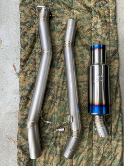 Tomei titanium muffler