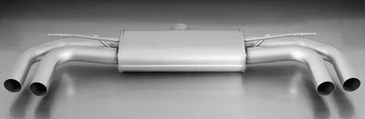 Remus 2012 Audi A3 Sedan 1.4L Axle Back Exhaust w/Conn Tube/Chrome Tail Pipe Set