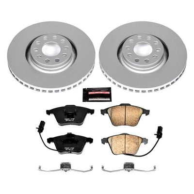 Power Stop 05-09 Audi A4 Front Z23 Evolution Sport Coated Brake Kit