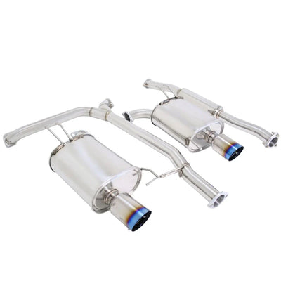 Megan Racing blue cat-back exhaust