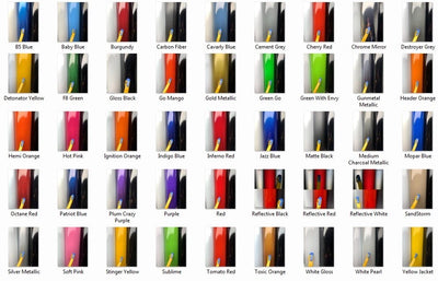 CHROMA DECAL auto part
