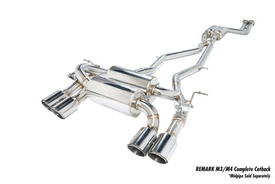Remark axle-back exhaust