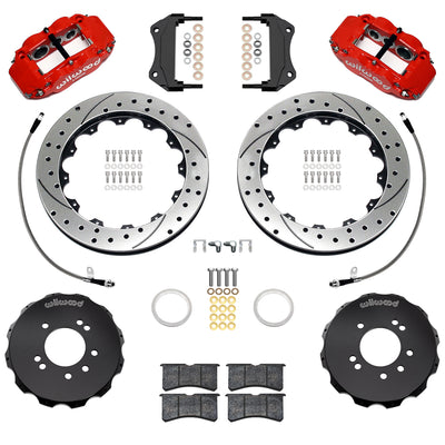 Wilwood red auto part