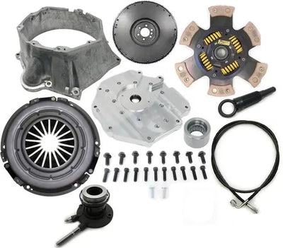 ISR Performance Nissan 350Z / Infiniti G35 w/ ISR LS Swap Remote Oil Filter Relocation Kit