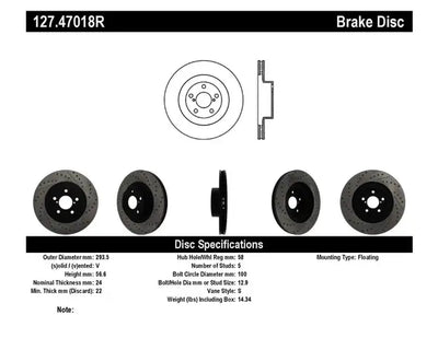 OE Plus Brake Kit 4 Wheel
