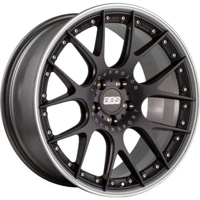 BBS black auto part
