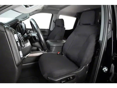 Covercraft 11-24 Dodge Ram Polycotton SeatSaver Custom Second Row Seat Covers - Charcoal