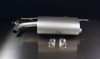 Remus 2012 BMW 3 Series F30 Sedan / F31 Touring 2.0L Axle Back Exhaust w/Black Chrome Tail Pipe Set