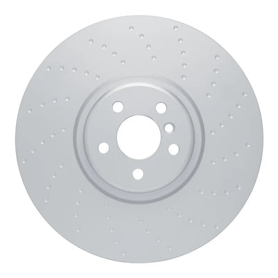 DFC 19-22 BMW X5 Right Front GeoSPEC Coated Rotor - Dimpled