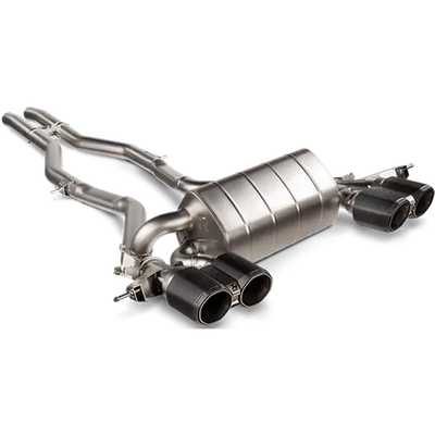 Akrapovic 2021+ BMW M3 (G80)/M4 (G82) Slip-On Line (Titanium) w/Carbon Tips