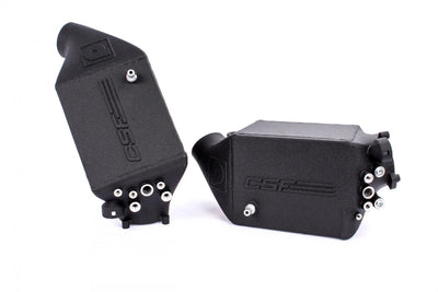 CSF 12-16 BMW M5 (F10) / 12-18 BMW M6 (F06/F12/F13) Twin Charge-Air-Cooler Set - Carbon Gold Gloss