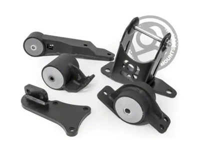Innovative 00-07 Honda Insight K-Series Black Steel Mounts 75A Bushings (K24 Engine and K20 Trans)