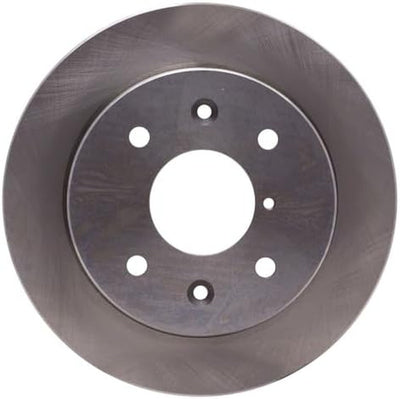R1 Concepts Brake Rotor- Slotted - Silver Fits Mazda RX-7