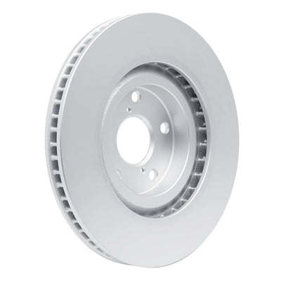 R1 93-98 Toyota Supra Right Front Drilled & Slotted Black Brake Rotor