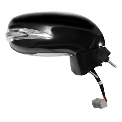 0913 LEXUS IS 250/350 SEDAN BLACK PTM W/TURN SIGNAL & PUDDLE LAMP (W/O LUXUR